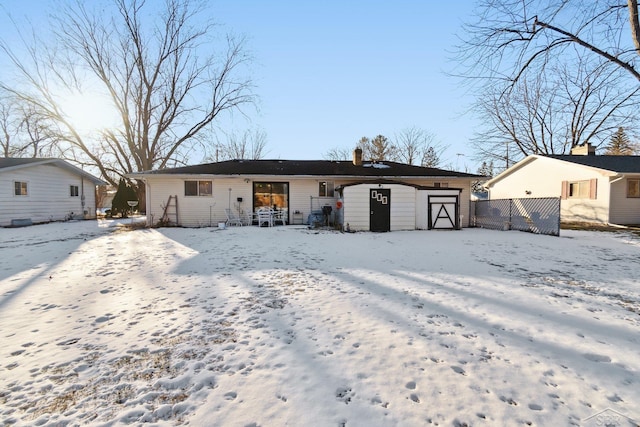 view of front of house