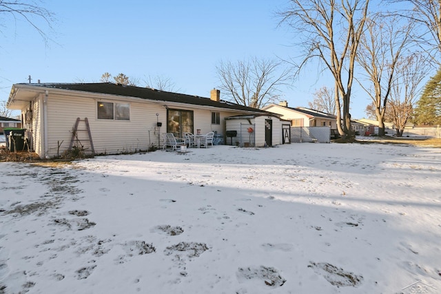 view of ranch-style home