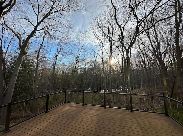 view of deck