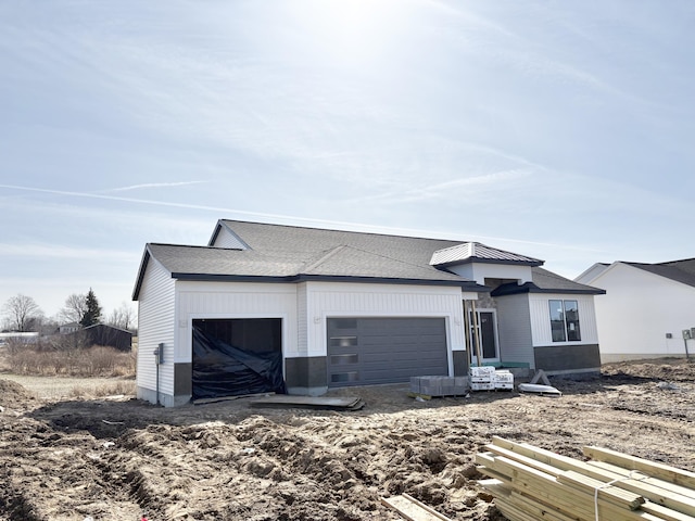 view of front of house featuring an attached garage