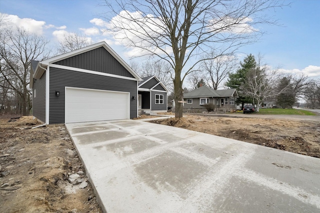 675 Crescent Lake Rd, Waterford, MI 48327 - ranch-style home featuring an attached garage and concrete driveway