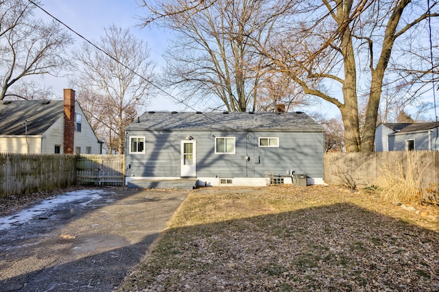 view of back of house