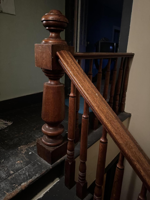 view of staircase