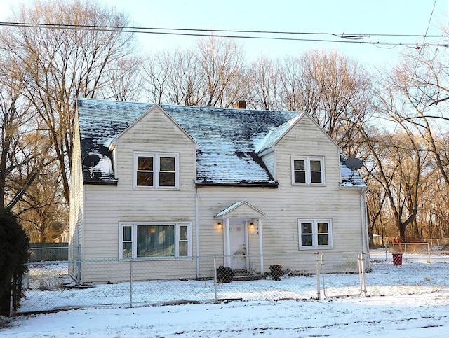 view of cape cod house