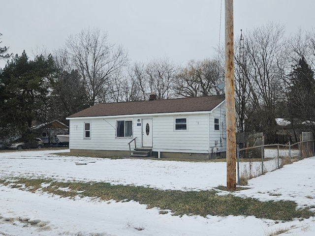 view of front of house