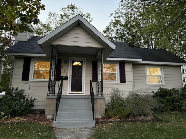 view of bungalow-style house