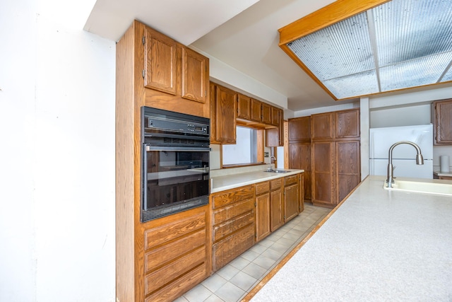 kitchen with sink and oven