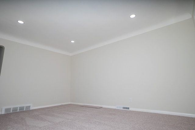 8679 Burt Rd, Detroit, MI 48228 - unfurnished room with carpet floors, recessed lighting, and baseboards