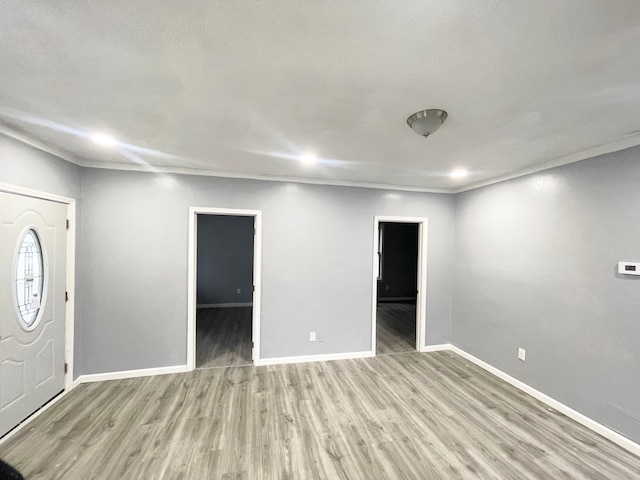 interior space featuring light hardwood / wood-style flooring