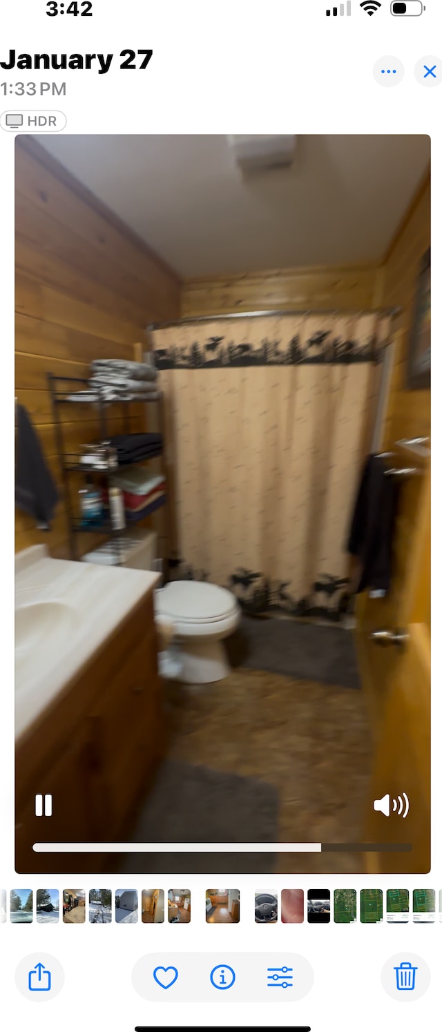 bathroom with toilet