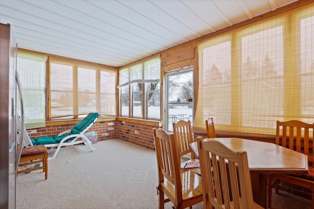 11870 Woodland Dr, Lennon, MI 48449 - sunroom / solarium featuring carpet floors