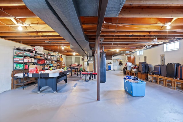 11870 Woodland Dr, Lennon, MI 48449 - view of basement