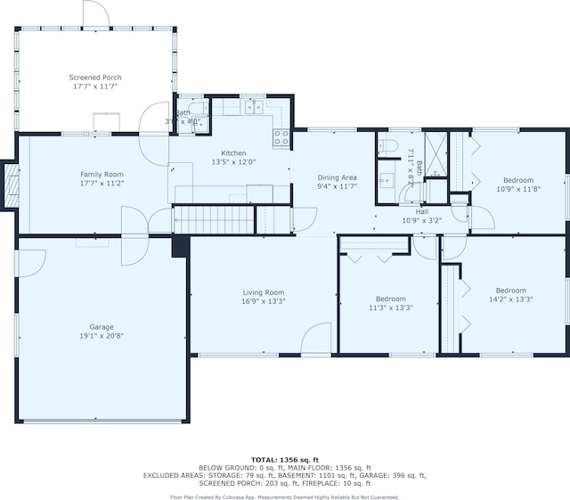 11870 Woodland Dr, Lennon, MI 48449 - home floor plan