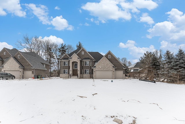 view of french provincial home