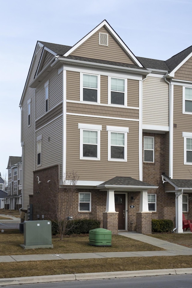 view of townhome / multi-family property