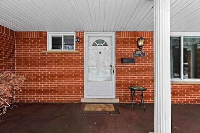 view of property entrance