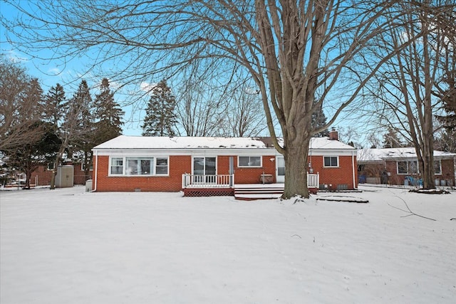 view of front of house