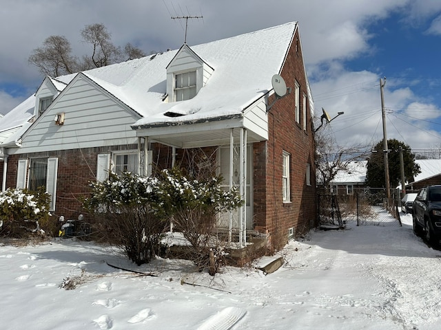 view of front facade