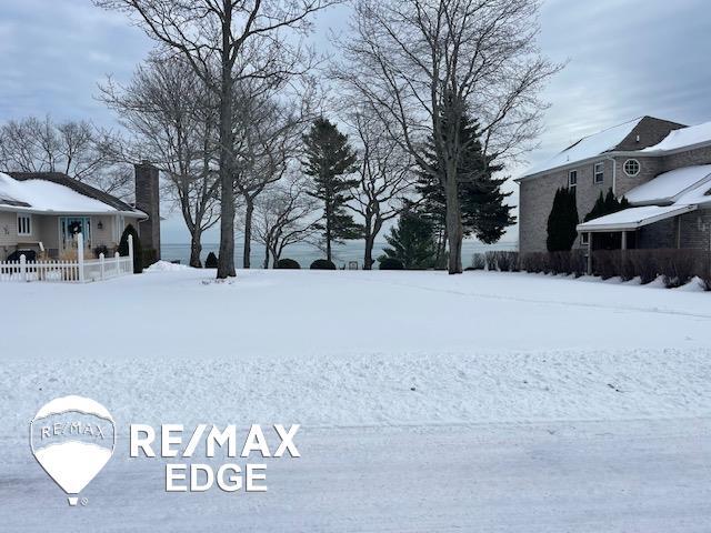 view of snowy yard