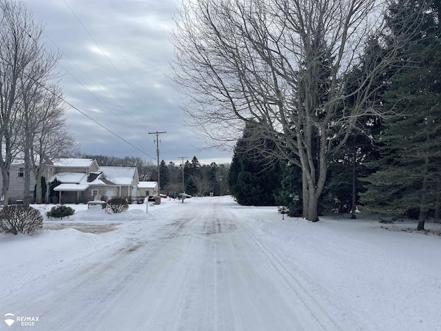 view of street