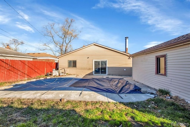 view of rear view of house