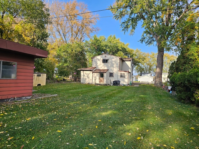1397 N Channel Dr, Harsens Island, MI 48028 - view of green lawn