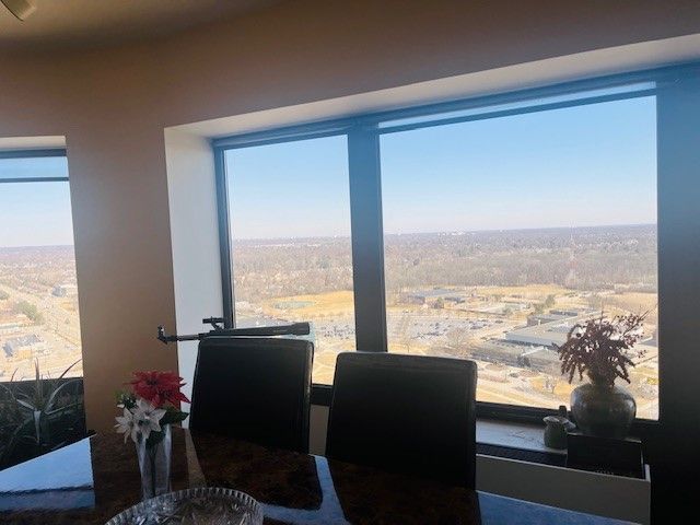 view of dining room