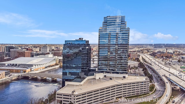 335 Bridge St NW Unit 1503, Grand Rapids, MI 49504 - city view featuring a water view