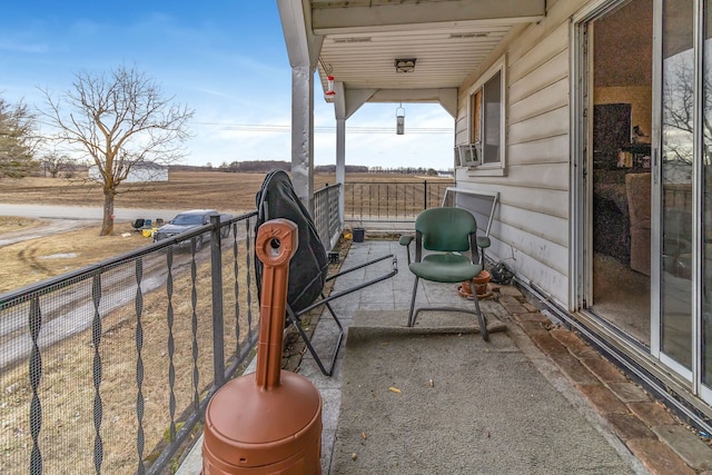 exterior space featuring a rural view