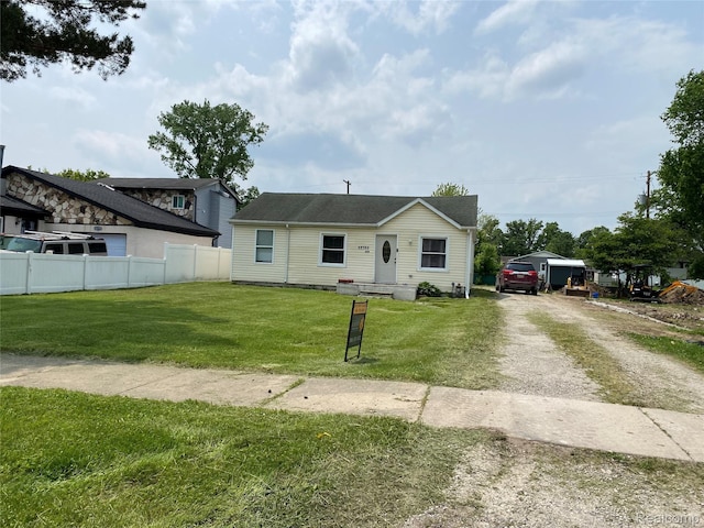 58785 Chennault Dr, New Haven, MI 48048 - view of front of home featuring dirt driveway
