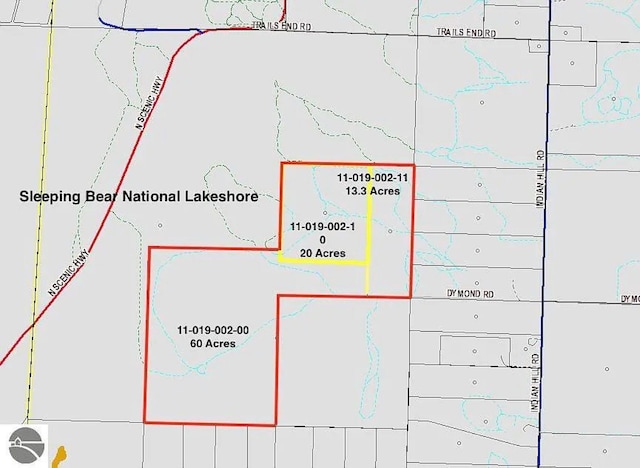 0 Dymon Rd, Honor MI, 49640 land for sale