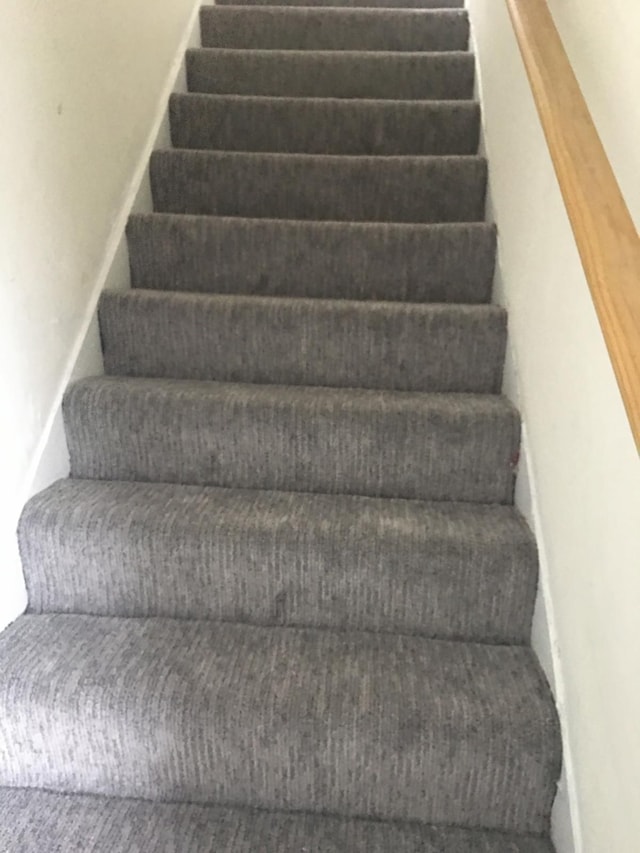 view of staircase