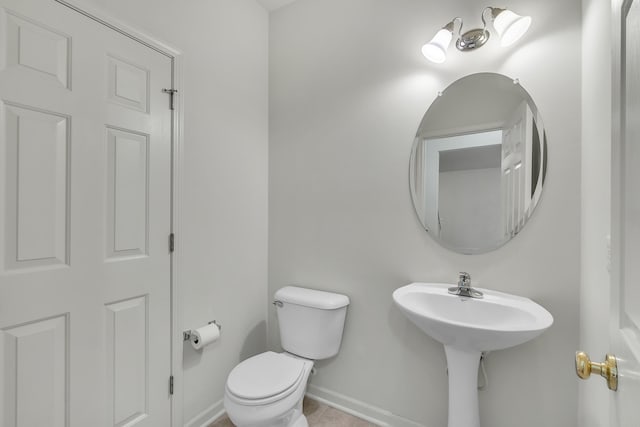 bathroom with toilet