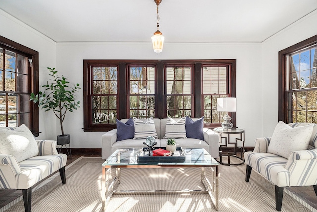 view of living room