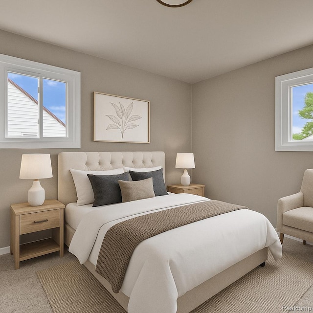 23225 Beverly St, Saint Clair Shores, MI 48082 - carpeted bedroom with baseboards