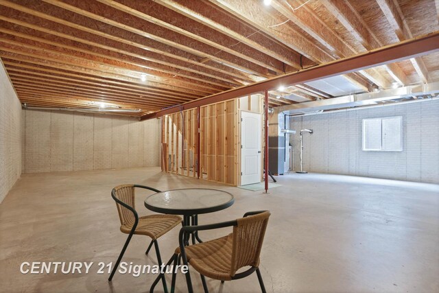 100 Tuscany Cir, Saginaw, MI 48603 - view of unfinished below grade area