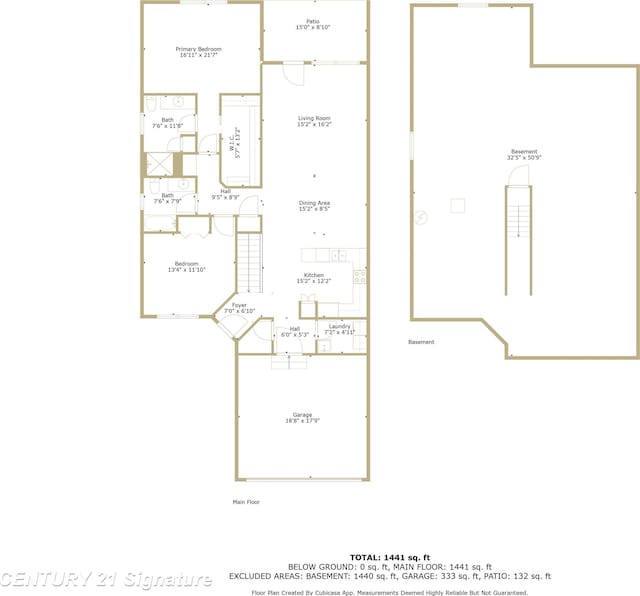 100 Tuscany Cir, Saginaw, MI 48603 - home floor plan