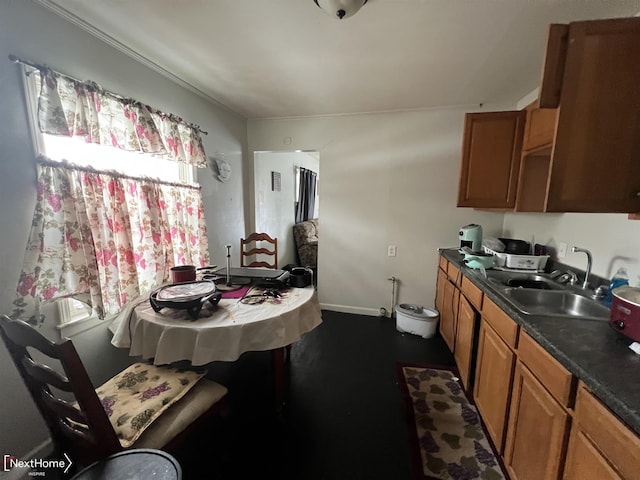 kitchen featuring sink