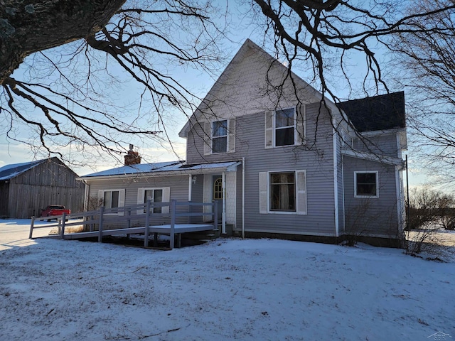 view of front facade