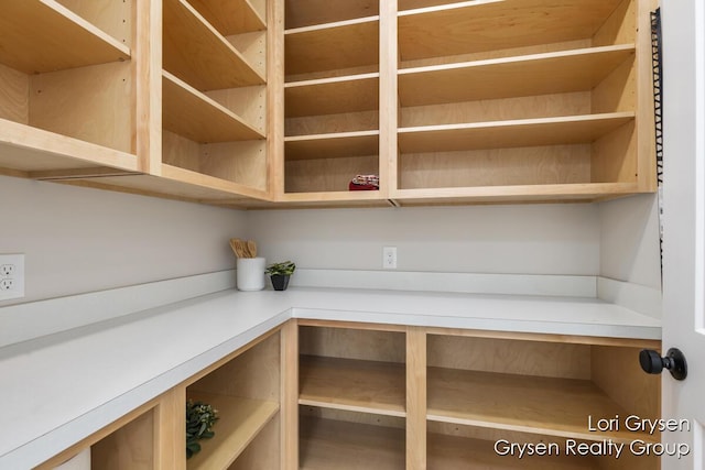 view of pantry