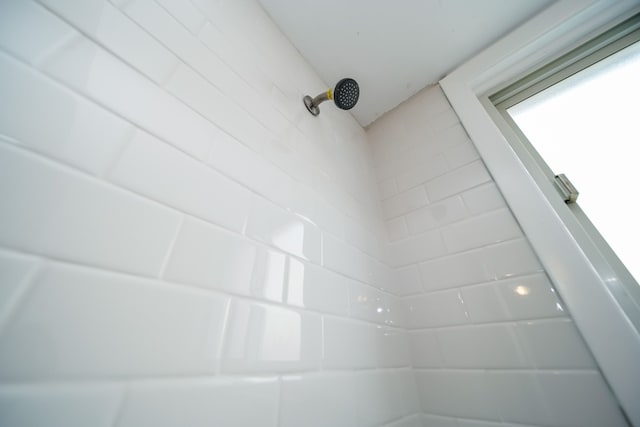 room details with a shower