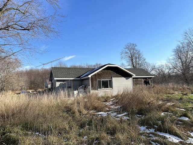 view of side of home