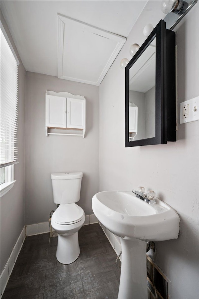 bathroom with toilet