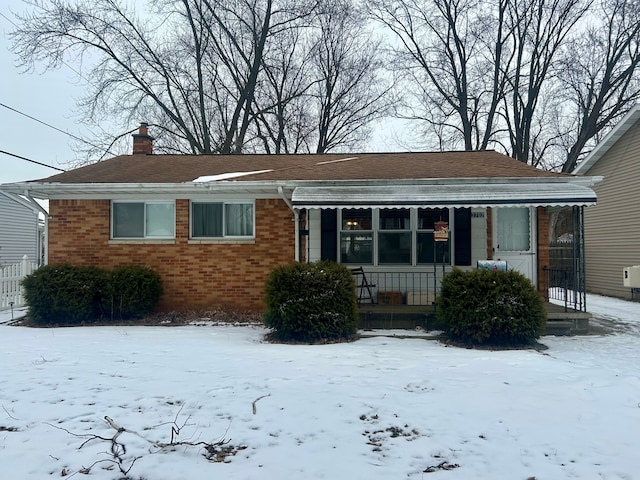 view of front of house