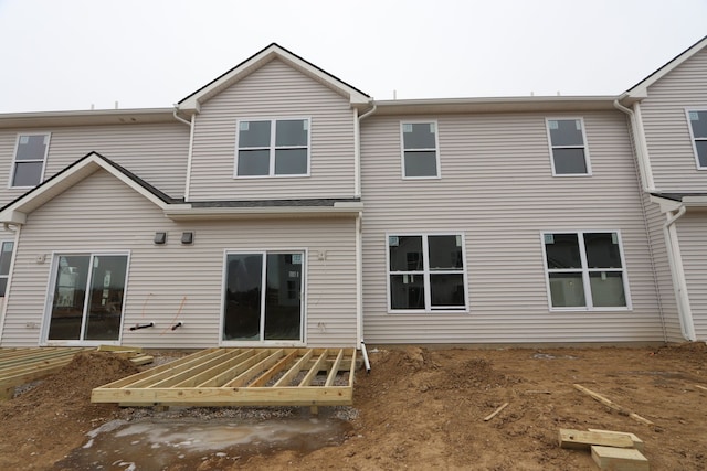 view of rear view of house