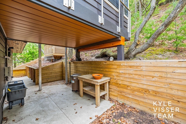 7042 S Montgomery, Pentwater, MI 49449 - view of patio / terrace