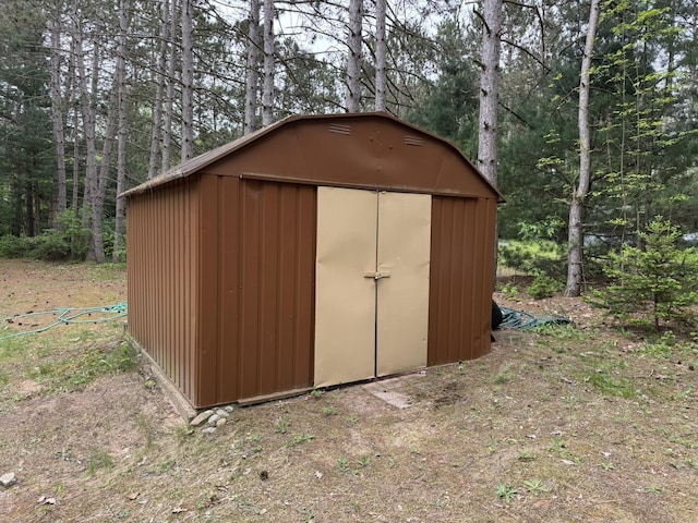 8210 N Johnson Rd, Irons, MI 49644 - view of shed