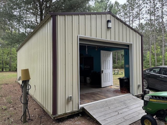 8210 N Johnson Rd, Irons, MI 49644 - view of outbuilding