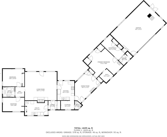 73798 Floral St, Armada, MI 48005 - view of room layout