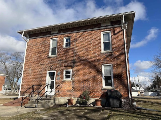 view of rear view of property